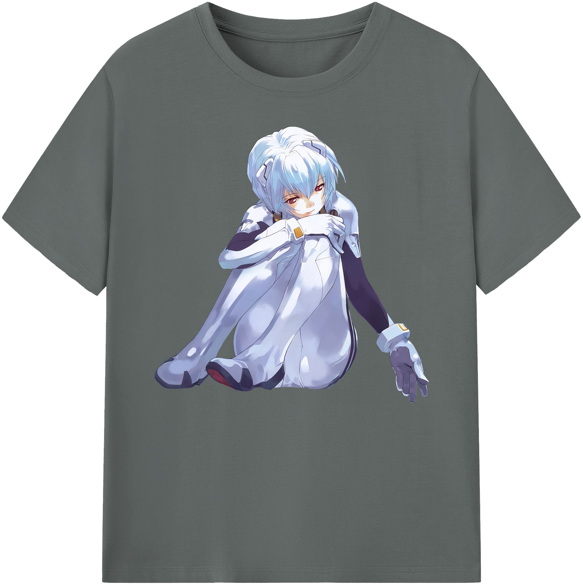 （画像用） EVA 新世紀エヴァンゲリオン 綿100％ メンズ半袖Tシャツ｜肌触りやわらか＆通気性